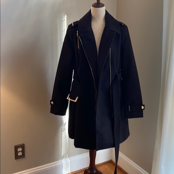 Black Rivet Coat - Picture 4 of 8